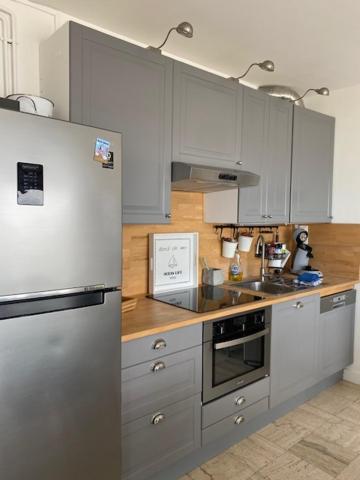 Ferienwohnung Vue Baie Xxl 180° Le Crotoy Exterior foto