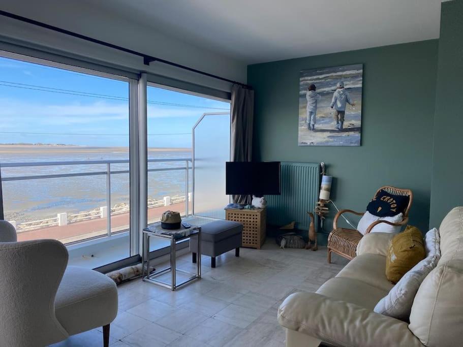 Ferienwohnung Vue Baie Xxl 180° Le Crotoy Exterior foto