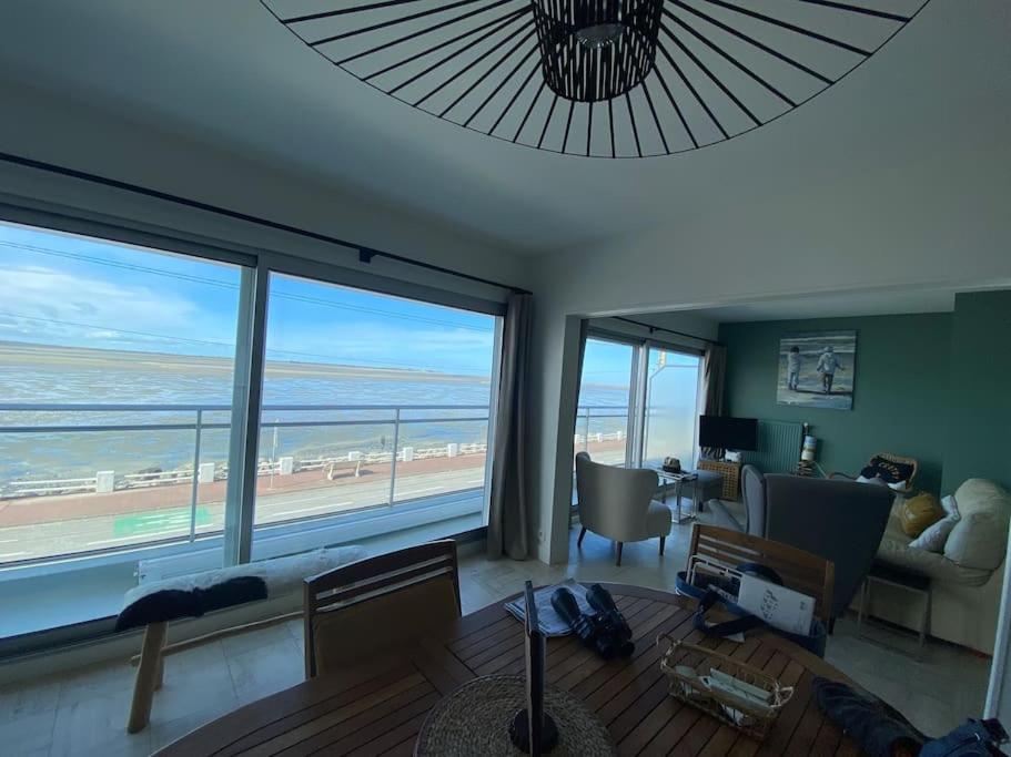 Ferienwohnung Vue Baie Xxl 180° Le Crotoy Exterior foto