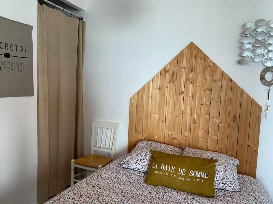 Ferienwohnung Vue Baie Xxl 180° Le Crotoy Exterior foto